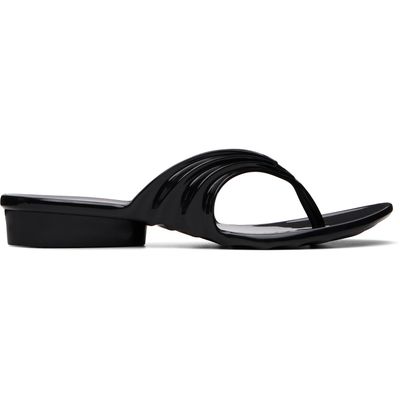 Diesel Diesel Black Melissa Edition Quantum Thong Sandals