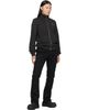 Diesel Diesel Black Mock Neck Metallic Oval D Track Jacket - 4