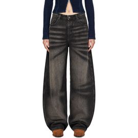 Diesel Diesel Black Relaxed High Waist 1987 D-Khelz Jeans