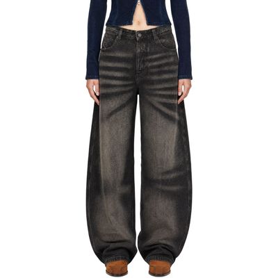 Diesel Diesel Black Relaxed High Waist 1987 D-Khelz Jeans