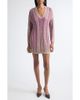 DIESEL® DIESEL® Bleached Long Sleeve Cotton Blend Cable Sweater Dress - 1