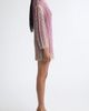 DIESEL® DIESEL® Bleached Long Sleeve Cotton Blend Cable Sweater Dress - 3