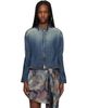Diesel Diesel Blue & Black De-Kaki-S Denim Jacket - 1
