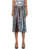 Diesel Diesel Blue & Brown O-Lima Midi Skirt - 1