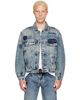 Diesel Diesel Blue D-Denver-S2 Denim Jacket - 1