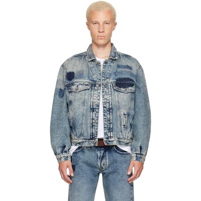 Diesel Diesel Blue D-Denver-S2 Denim Jacket
