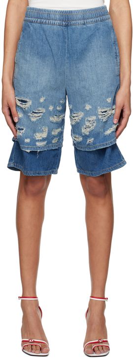 Diesel Diesel Blue D-Horty Shorts