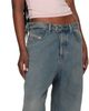 Diesel Diesel Blue D-Woodstock Quilted Slip-on Loafers - 5