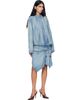 Diesel Diesel Blue De-Tilora-S Denim Midi Dress - 4