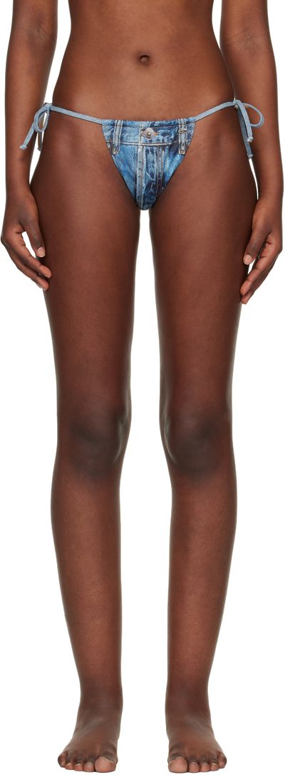 Diesel Diesel Blue Jodie-Dnm Bikini Bottom