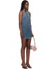Diesel Diesel Blue M-Anchorage-SL Minidress - 2