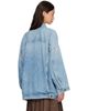 Diesel Diesel Blue Oversized Workwear Denim Jacket - 3