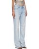 Diesel Diesel Blue Regular High Waist 1971 D-Sent Jeans - 2