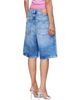 Diesel Diesel Blue Relaxed Fluid Denim Shorts - 3