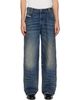 Diesel Diesel Blue Relaxed High-Waist 1982 D-Hakou Jeans - 1