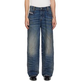Diesel Diesel Blue Relaxed High-Waist 1982 D-Hakou Jeans