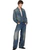 Diesel Diesel Blue Relaxed High-Waist 1982 D-Hakou Jeans - 4