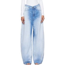 Diesel Diesel Blue Relaxed High Waist 1987 D-Khelz Jeans