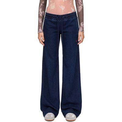 Diesel Diesel Blue Relaxed Low Waist 2078 D-Ainty Joggjeans Lounge Pants