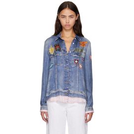 Diesel Diesel Blue Trompe L'oeil Shirt