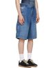 Diesel Diesel Blue Utility-Style Denim Shorts - 2