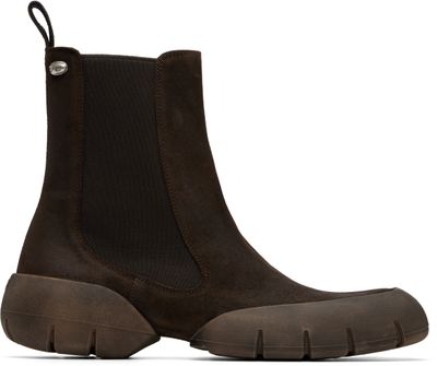 Diesel Diesel Brown D-Mathieu Suede Chelsea Boots