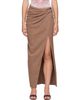 Diesel Diesel Brown De-Dasli-Fsj1 Denim Midi Skirt - 1