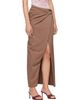 Diesel Diesel Brown De-Dasli-Fsj1 Denim Midi Skirt - 2
