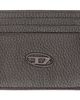 Diesel Diesel Brown Grained Leather Card Holder - 1