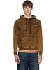 Diesel Diesel Brown S-Normy-Raw Hoodie - 1