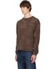 Diesel Diesel Brown T-Boxt-LS-Not T-shirt - 4