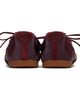 Diesel Diesel Burgundy D-Mile Lace-Up Ballerina Flats - 2