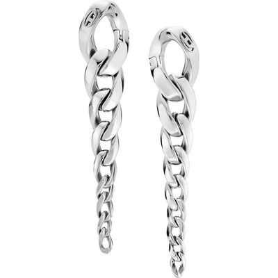 DIESEL® DIESEL® Curb Chain Drop Earrings