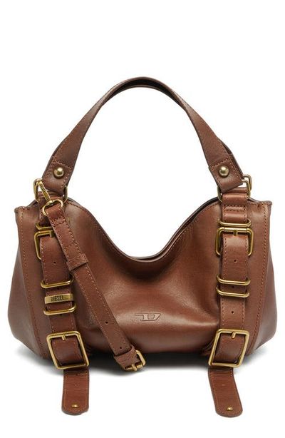 DIESEL® DIESEL® D-One Small Leather Top Handle Bag