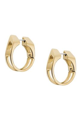 DIESEL® DIESEL® D Logo Hoop Earrings