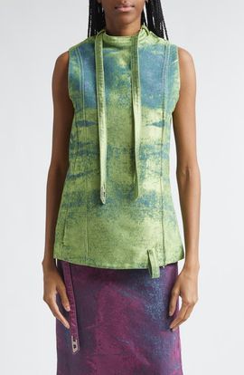 DIESEL® DIESEL® De-Vantos Satin Denim Vest