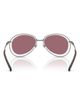 DIESEL® DIESEL® DL1016 54mm Mirrored Oval Sunglasses - 4