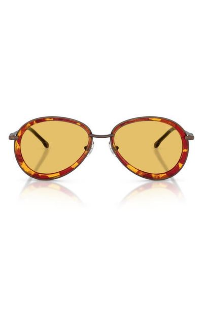 DIESEL® DIESEL® DL1016 54mm Oval Sunglasses