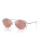 DIESEL® DIESEL® DL1018 51mm Mirrored Oval Sunglasses - 2