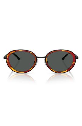 DIESEL® DIESEL® DL1018 51mm Oval Sunglasses
