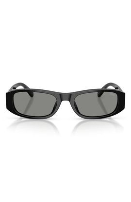 DIESEL® DIESEL® DL2019U 54mm Rectangular Sunglasses