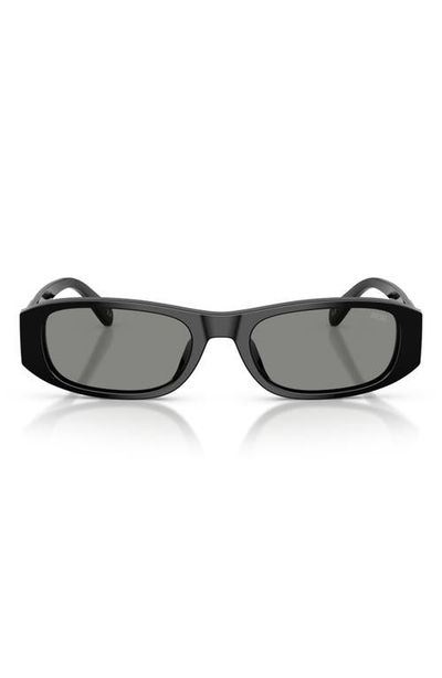 DIESEL® DIESEL® DL2019U 54mm Rectangular Sunglasses