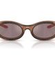 DIESEL® DIESEL® DL3011U 51mm Mirrored Oval Sunglasses - 1