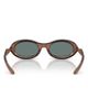 DIESEL® DIESEL® DL3011U 51mm Mirrored Oval Sunglasses - 4