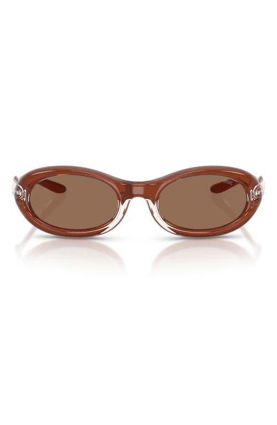 DIESEL® DIESEL® DL3011U 51mm Oval Sunglasses