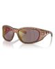 DIESEL® DIESEL® DL3012U 61mm Mirrored Rectangular Sunglasses - 2