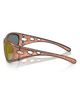 DIESEL® DIESEL® DL3012U 61mm Mirrored Rectangular Sunglasses - 3