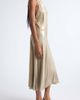 DIESEL® DIESEL® Fluid Metallic Jersey Midi Dress - 3