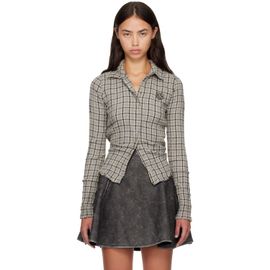 Diesel Diesel Gray Check Shirt