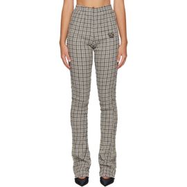 Diesel Diesel Gray Check Trousers
